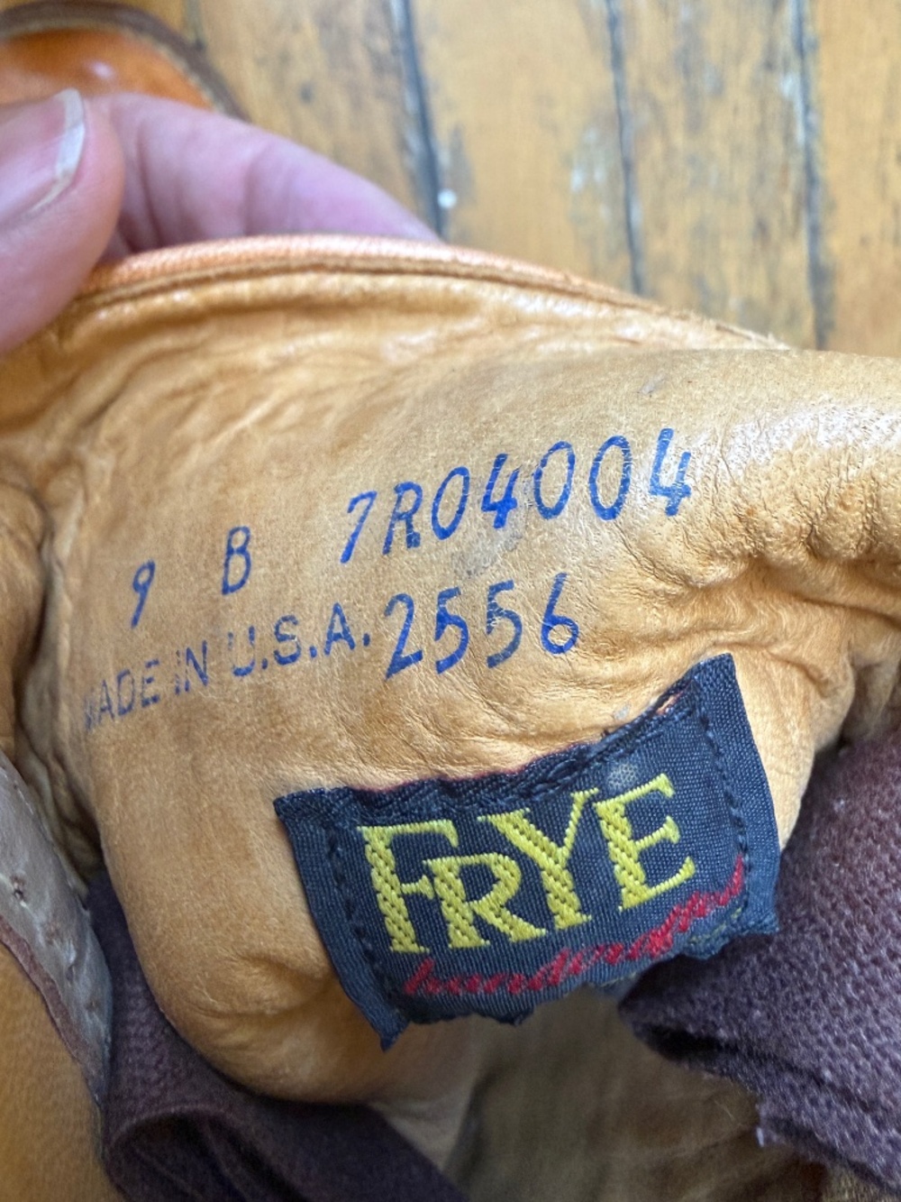 Women's Vintage Frye Campus Boot, Black Label, Size 9B - Picture 4 of 6